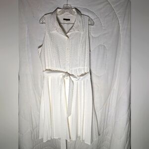 Tommy Hilfiger NWT White Sleeveless Dress